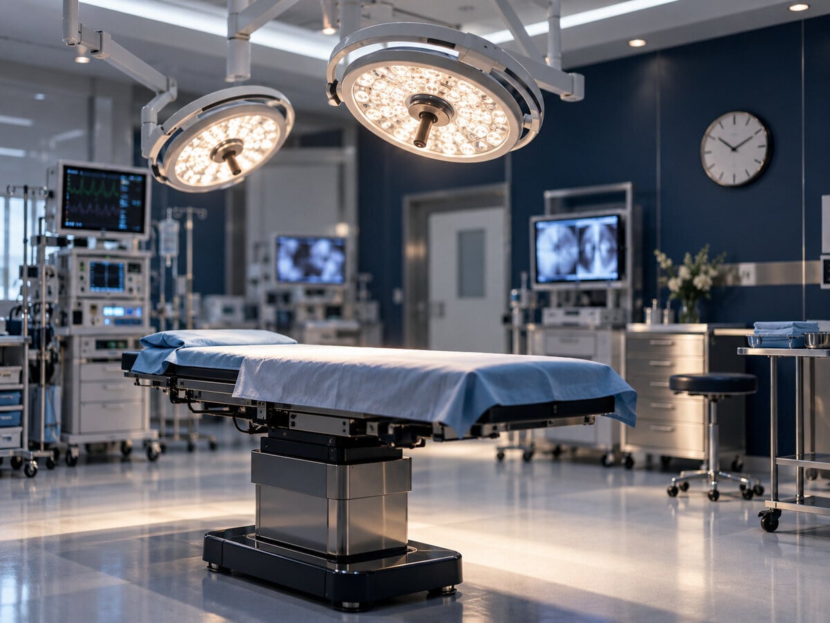 Quirófano de un hospital de alta complejidad — el Mommy Makeover dentro de un tiempo quirúrgico seguro