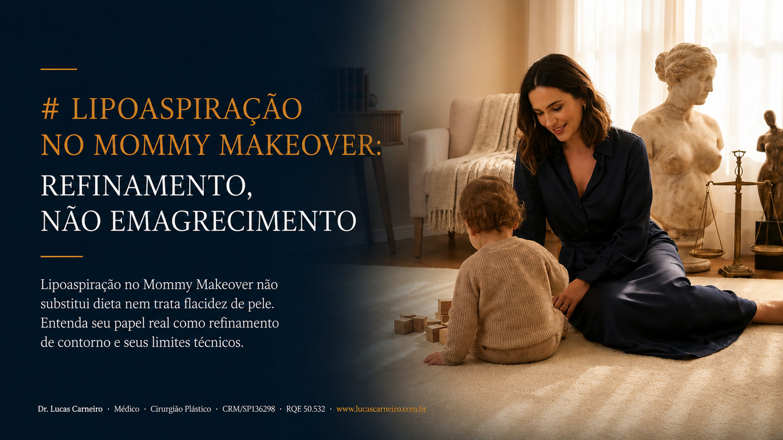 Capa do artigo relacionado: Lipoaspiração no Mommy Makeover: refinamento, não emagrecimento