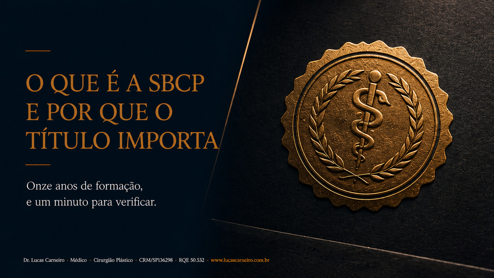 Capa do artigo: O Que é a SBCP e Por Que o Título de Especialista em Cirurgia Plástica Importa